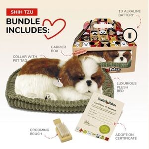 Perfect Petzzz Shih Tzu Pup Therapy Support Comfort Pet